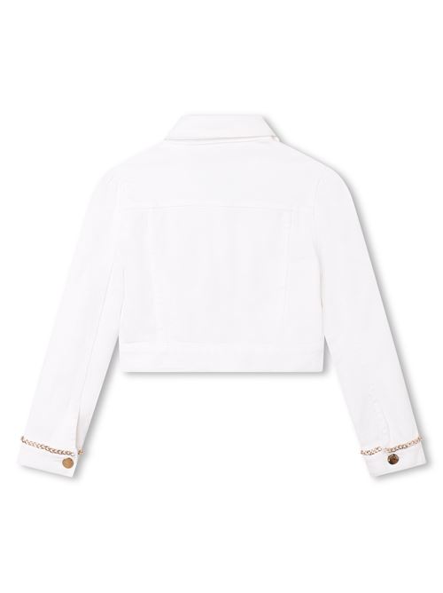 Giubbino bianco con catene MICHAEL KORS | R16126BIANCO#